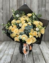 Букет цветов из:  Розы и Лизиантусы #REPLACE_PRED# Малые Вязёмы