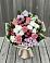 Букет цветов из: Альстромерии, Гвоздики, Розы и Хризантемы в Малые Вязёмы
