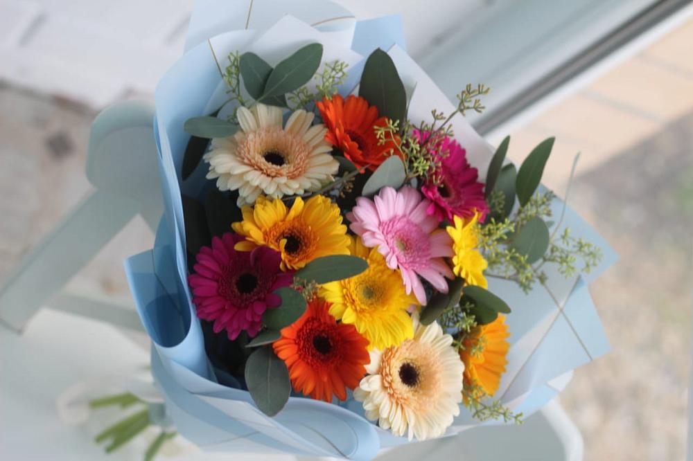 Букет цветов из: Герберы в Малые Вязёмы