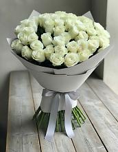 Букет 35 Белых роз в Малые Вязёмы