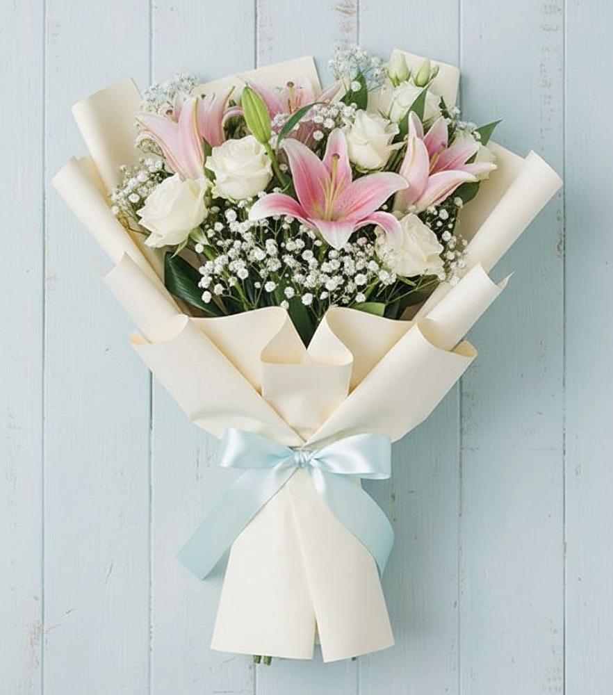 Букет цветов из: Лилии в Малые Вязёмы