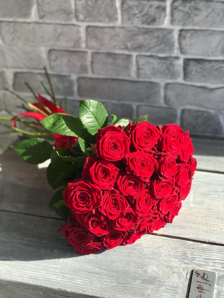 Букет Красные розы Фридом в Малые Вязёмы