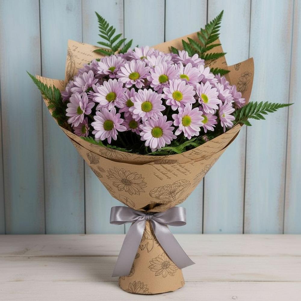 Букет цветов из: Хризантемы в Малые Вязёмы