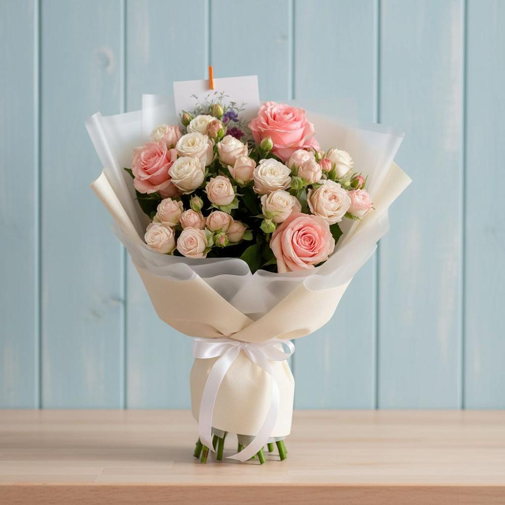 Букет цветов из: Розы в Малые Вязёмы