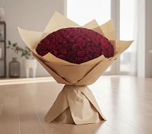 Букет 101 Красная роза в Малые Вязёмы