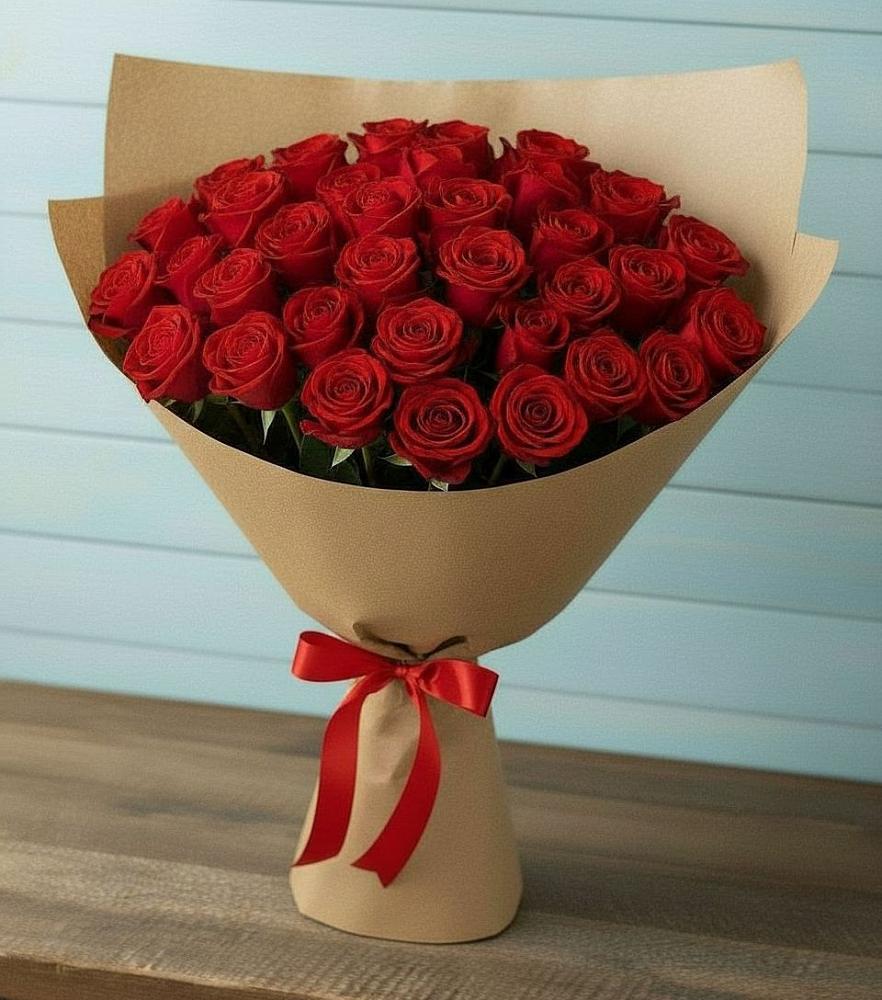 Букет Красные розы Милано в Малые Вязёмы