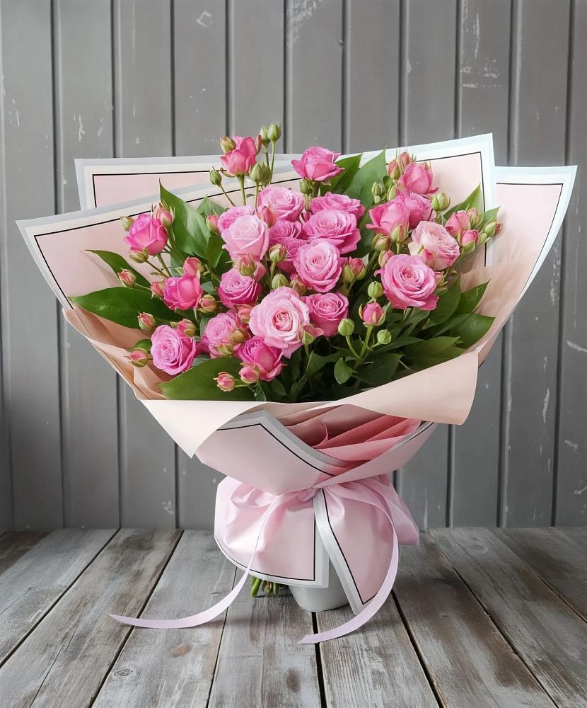 Букет Розовый кустик в Малые Вязёмы