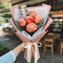 Букет цветов из:  Розы #REPLACE_PRED# Малые Вязёмы