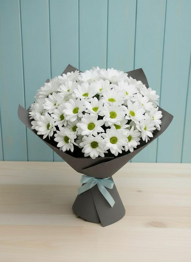 Букет цветов из: Хризантемы в Малые Вязёмы