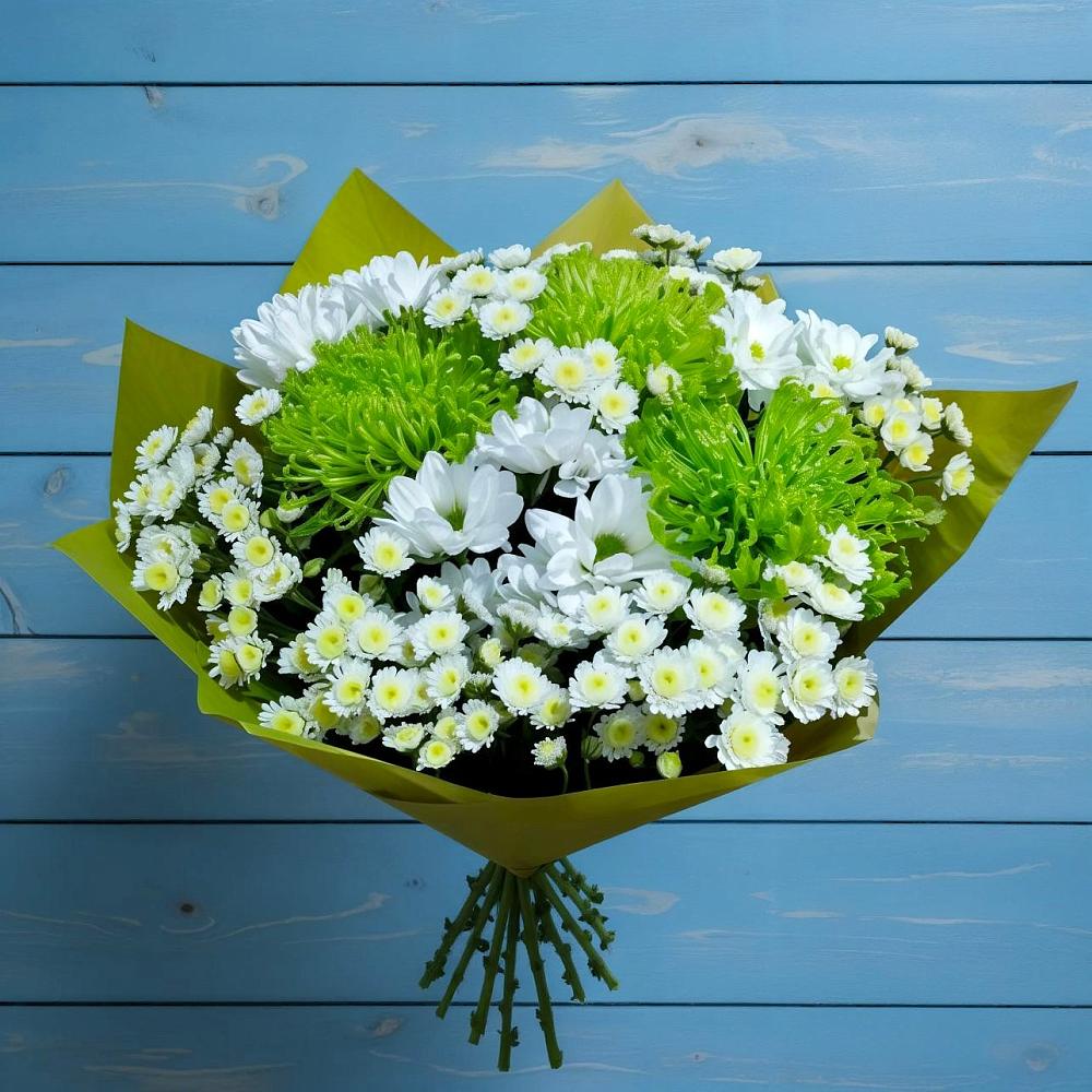 Букет цветов из: Хризантемы в Малые Вязёмы