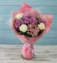 Букет цветов из:  Герберы #REPLACE_PRED# Малые Вязёмы