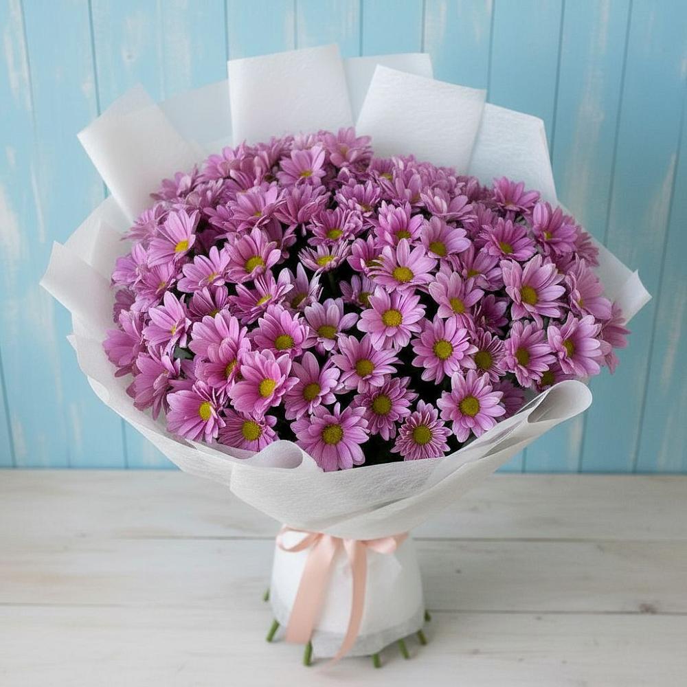 Букет цветов из: Хризантемы в Малые Вязёмы
