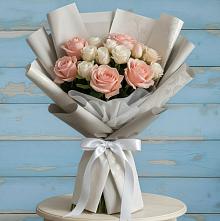 Букет цветов из:  Розы #REPLACE_PRED# Малые Вязёмы