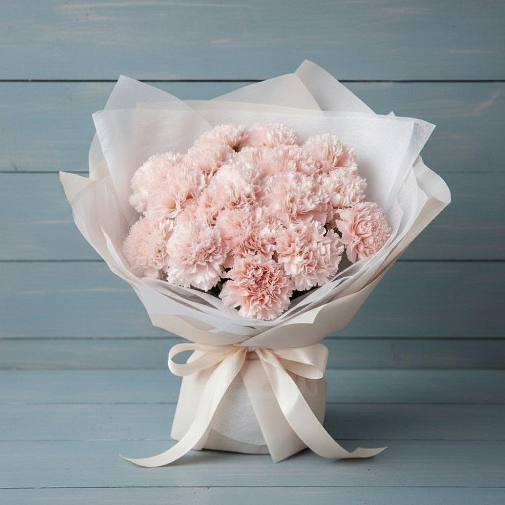 Букет цветов из: Гвоздики в Малые Вязёмы