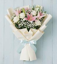 Букет цветов из:  Лилии в Малые Вязёмы